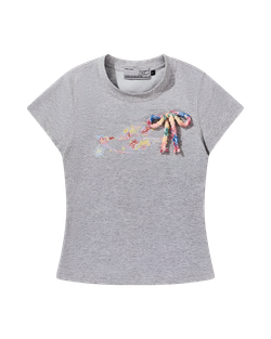 Женская футболка HARSHandCRUEL WMNS "Flowers" Crop Tee