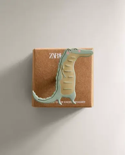 ZARA HOME НАБОР ДЕТСКИХ МЕБЕЛЬНЫХ РУЧЕК (2 ШТ.), ЗЕЛЕНЫЙ