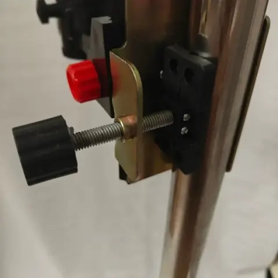 Распорная штанга-штатив для лазерного уровня 4 м с треногой + поворотная головка 360 / телескопическая/нержавеющая сталь