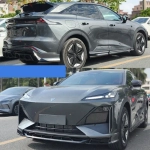 Обвес Changan Deepal S07 215 Shenlan 2024+ Дипал Шеньлан С губа бампера боковые юбки задний диффузор спойлер