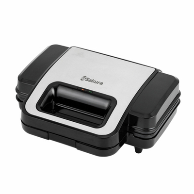 Электрогриль 1000Вт с антипригарным покрытием, SA-7425G