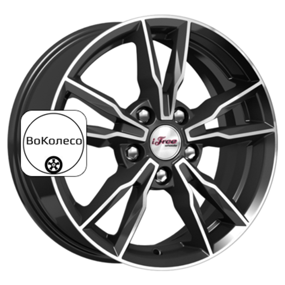 6,5x16/5x108 ET40 D67,1 Икигай (КС865) Блэк Джек iFree