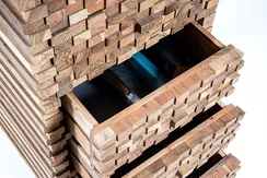 Комод WoodenHeap из массива акации