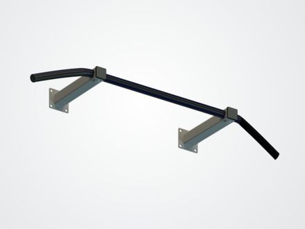 Турник настенный с малым выносом Слим 1 цв. белый Серый