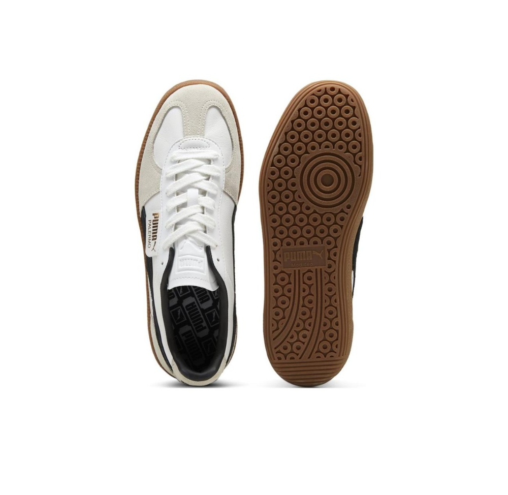 Кроссовки Puma Palermo Leather 'White Vapor Grey Gum' 396464-01