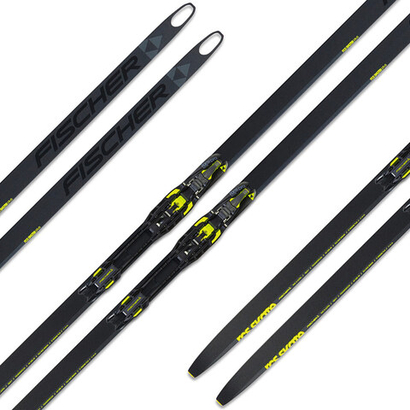 Лыжи FISCHER RCS SKATE PLUS STIFF IFP N17622, коньковые