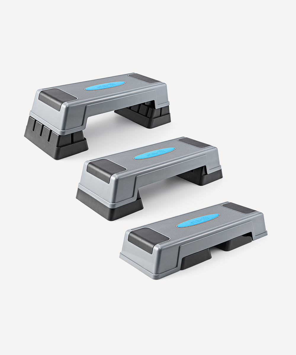 Степ-платформа SP-301 76х28х23 см, 3-х уровневая