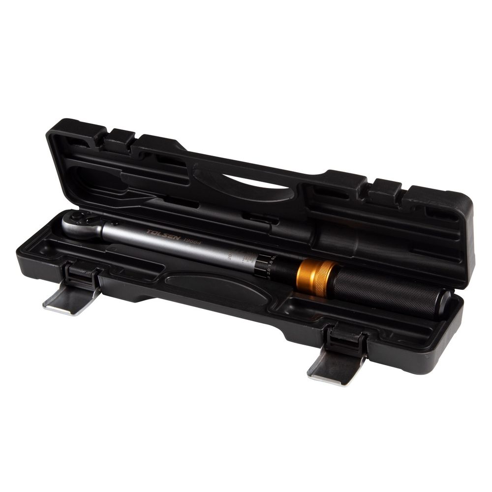 TOLSEN (TT19664) Ключ динамометрический 3/8", 20-120 Нм, в пластиковом кейсе