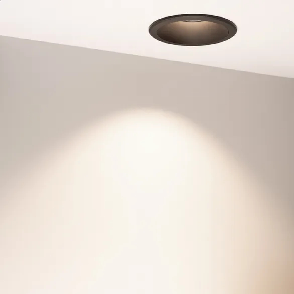 Светильник MS-ALORA-BUILT-R140-12W Day4000-MIX (BK, 60 deg, TRIAC) (Arlight, IP54 Пластик, 3 года) 048094