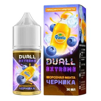 Жидкость DUALL Extreme Salt 2% EXTRA HARD 30 ml - Морозная Фанта Черника