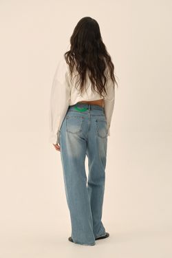 Джинсы (Утро после свиданки), голубые