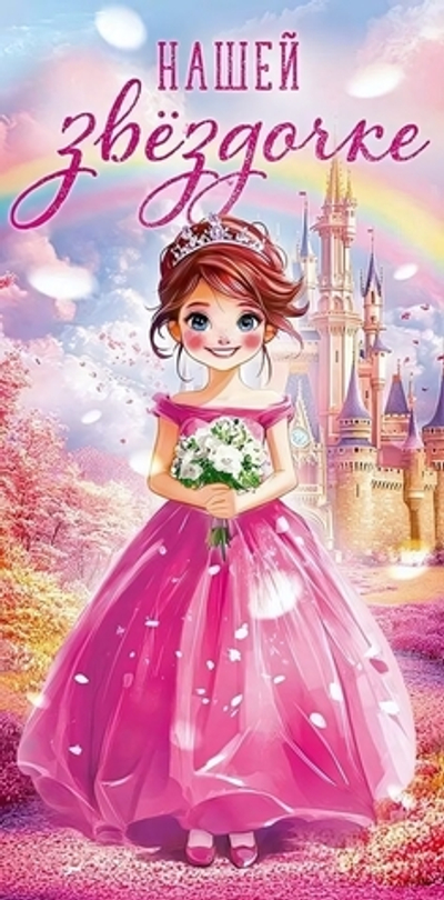 Конверт для денег "Нашей звездочке" (Открытая планета)