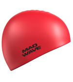 Шапочка для плавания силиконовая Mad Wave Intensive Silicone Solid