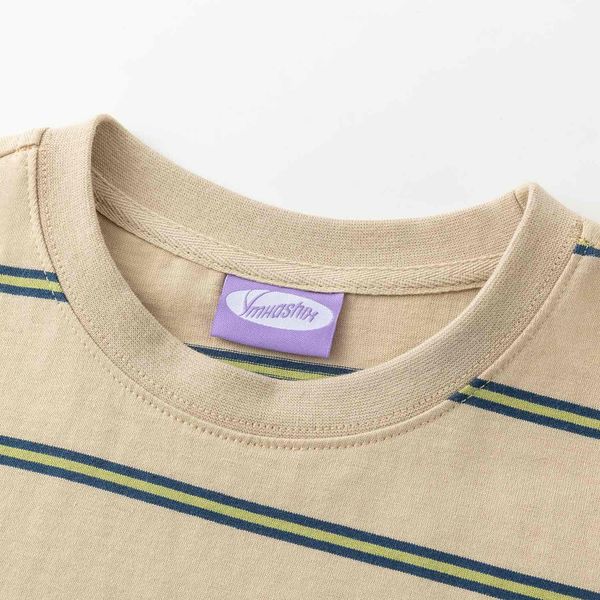 Футболка Nineties песочный / синий - фото 4