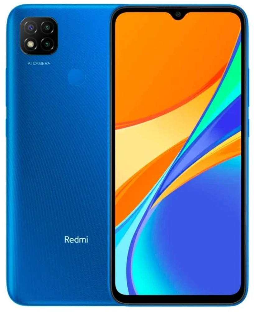 Xiaomi Redmi 9С 3/64Gb Twilight Blue NFC - купить по лучшей цене смартфон  Ксиаоми в Саратове