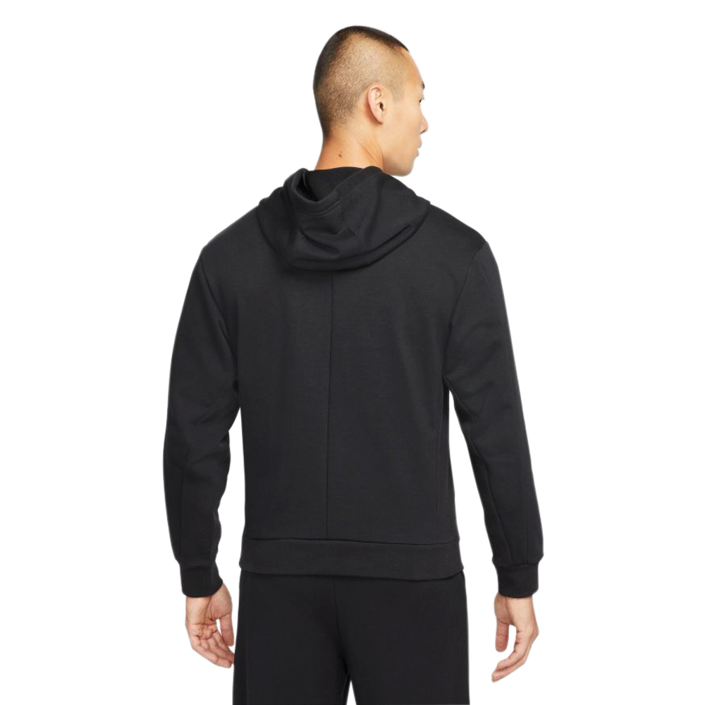 Мужская теннисная кофта Nike Court Fleece Tennis Hoodie M - black