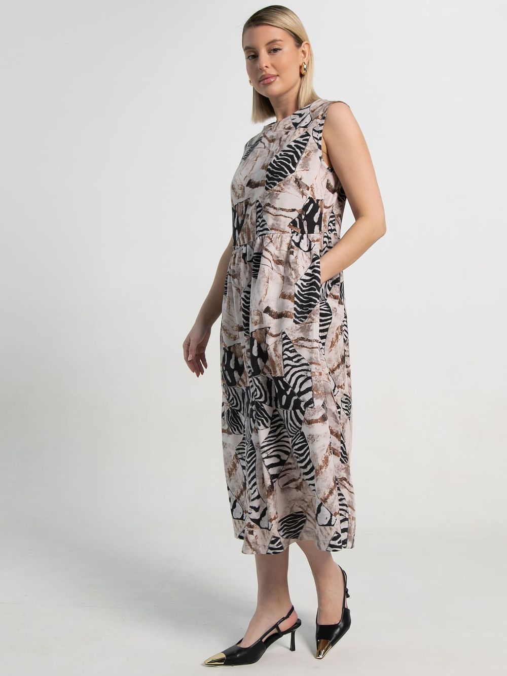 Платье Мелроз (бежевое) П15519-25М LT Collection