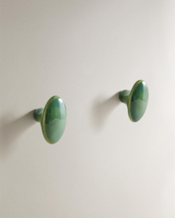 Мебельная ручка Zara Home, 2.5х4.5х2.5 см, керамика, 2 шт., 1301/555