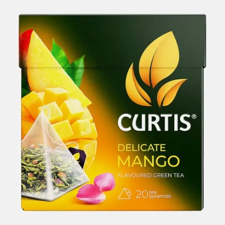 Чай зеленый Curtis Delicate Mango 20пак