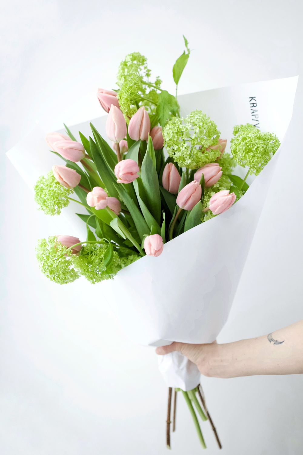 Букет с тюльпанами