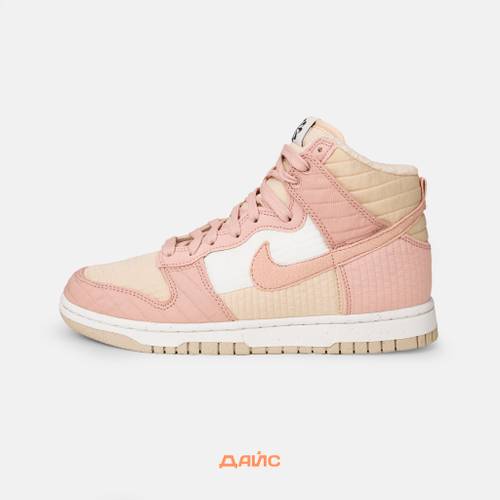 Кроссовки женские Nike Dunk High LX "Next Nature Pink Oxford" (W) 