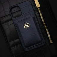 Чехол для iPhone 12 - Натуральная Кожа с Кошельком