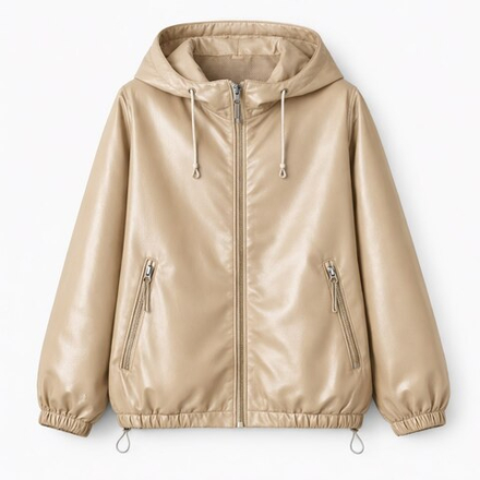 Куртка из кожзама