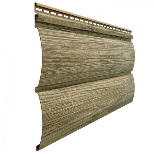 Сайдинг Виниловый Деке LUX Блок-хаус  Кедр