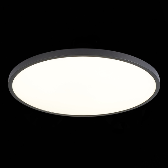 ST601.442.48 Светильник настенно-потолочный Черный LED 1*48W 4000K 4 320Lm Ra&gt;90 120° IP20 D600xH27 185-265V