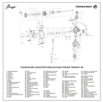 Катушка для рыбалки безынерционная Stinger Trinergy NS