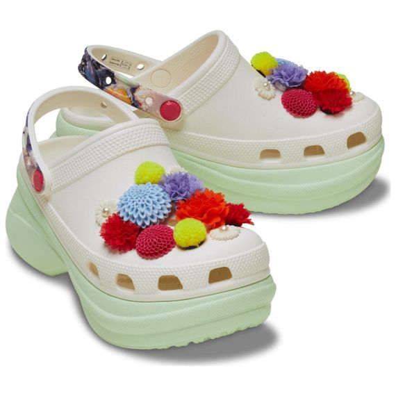 Crocs Bay Wildflower 'White Green'