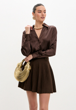 Юбка плиссе