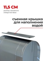 Бак выносной для теплообменника горизонтальный 50 л, AISI 439 0,5 мм