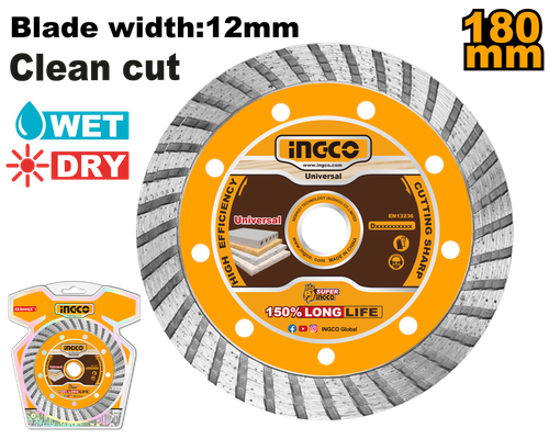 Диск алмазный TURBO 180 мм DMD031801 INDUSTRIAL