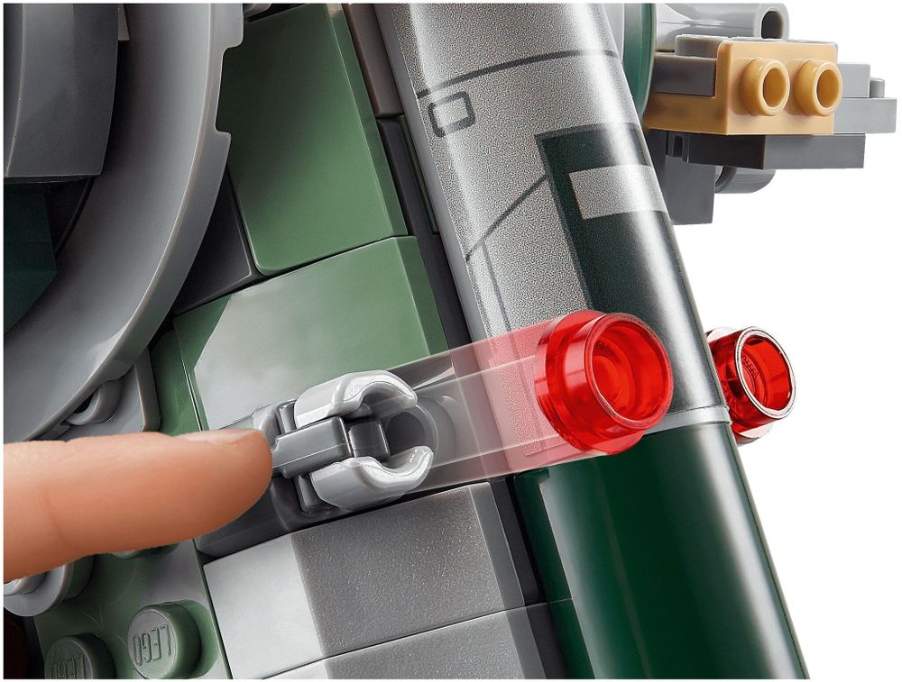 Конструктор LEGO Star Wars 75312 Mandalorian Звездолет Бобы Фетта