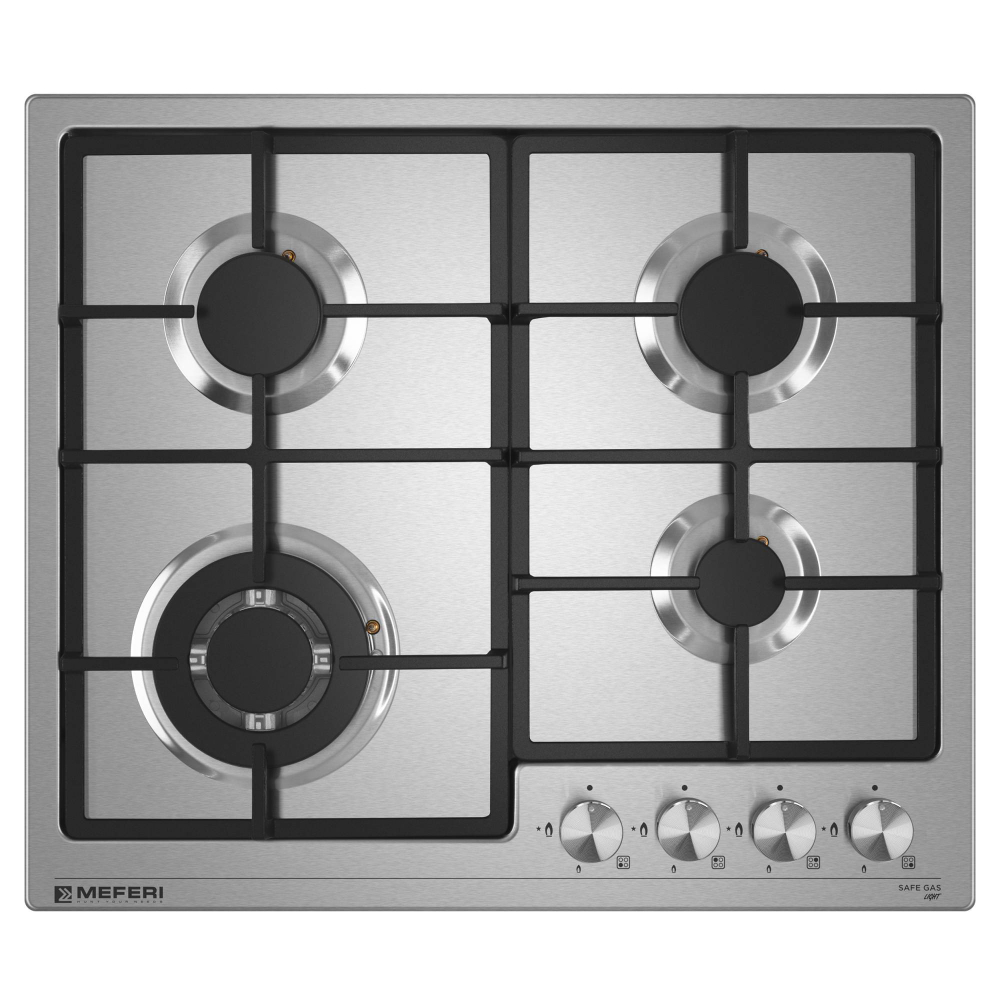 Газовая варочная панель Meferi MGH604IX LIGHT фото 8