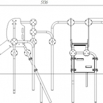 Детский спортивно-игровой комплекс с лазом серия "Сфера" Romana 057.09.00