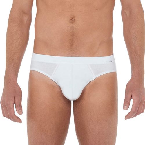 Мужские трусы брифы белые HOM Tencel Soft 40-2677-0003
