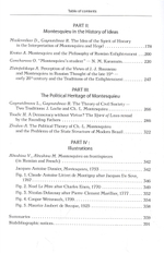 Творчество Монтескье