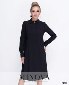 Платье 3099-черный Minova