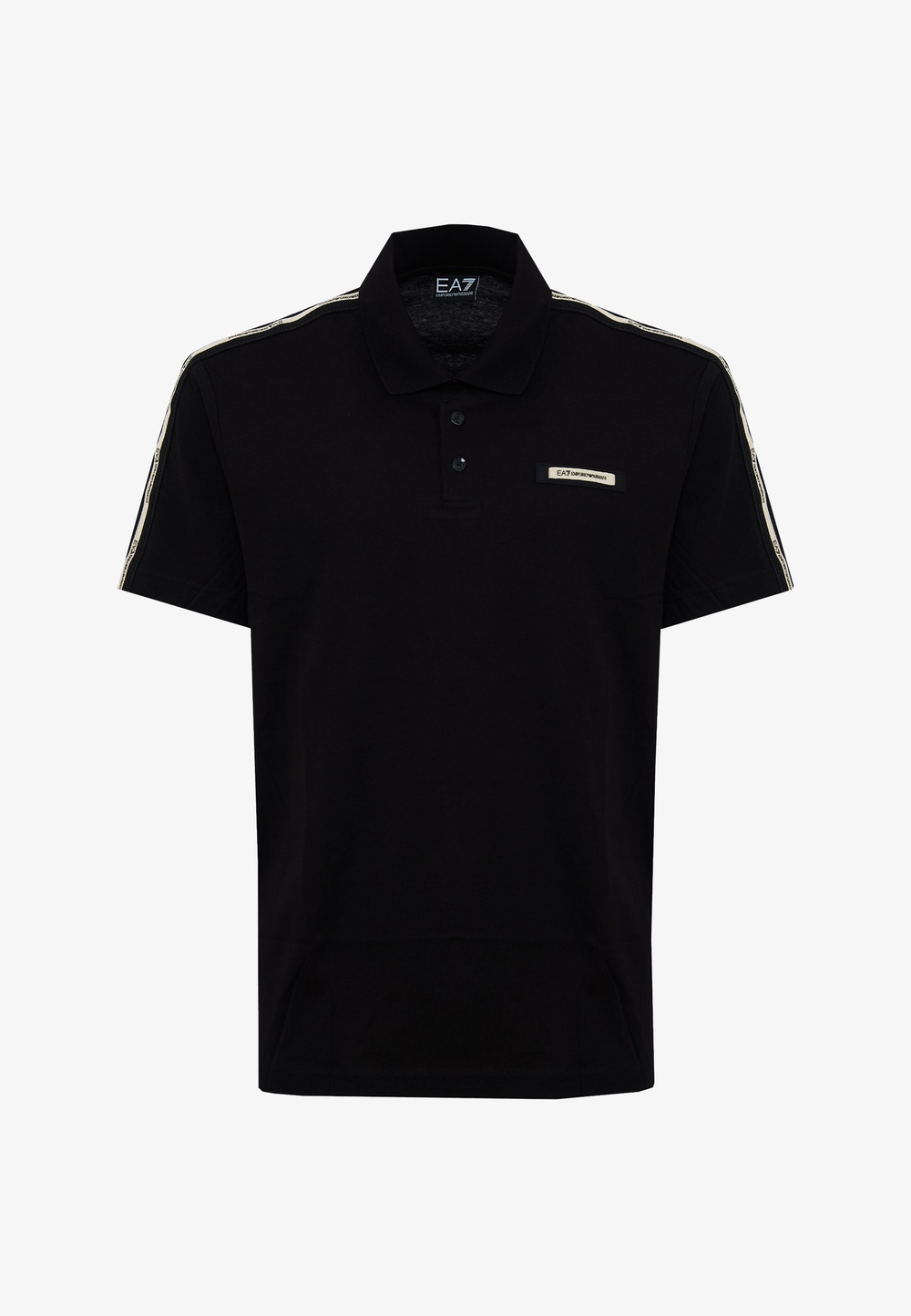 EA7 Emporio Armani Футболка-поло - Чёрный