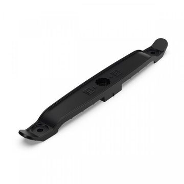 Держатель плоского кабеля двусторонний для прямого монтажа на 8 мест черный Промрукав 1/20/300