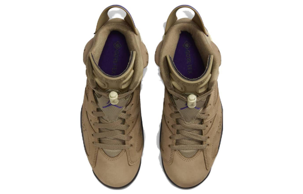 Кроссовки Jordan Air Jordan 6 Gore-Tex "Brown Kelp" (Женская размерная сетка)