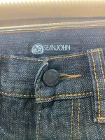 Джинсы прямые широкие трубы Savitar
