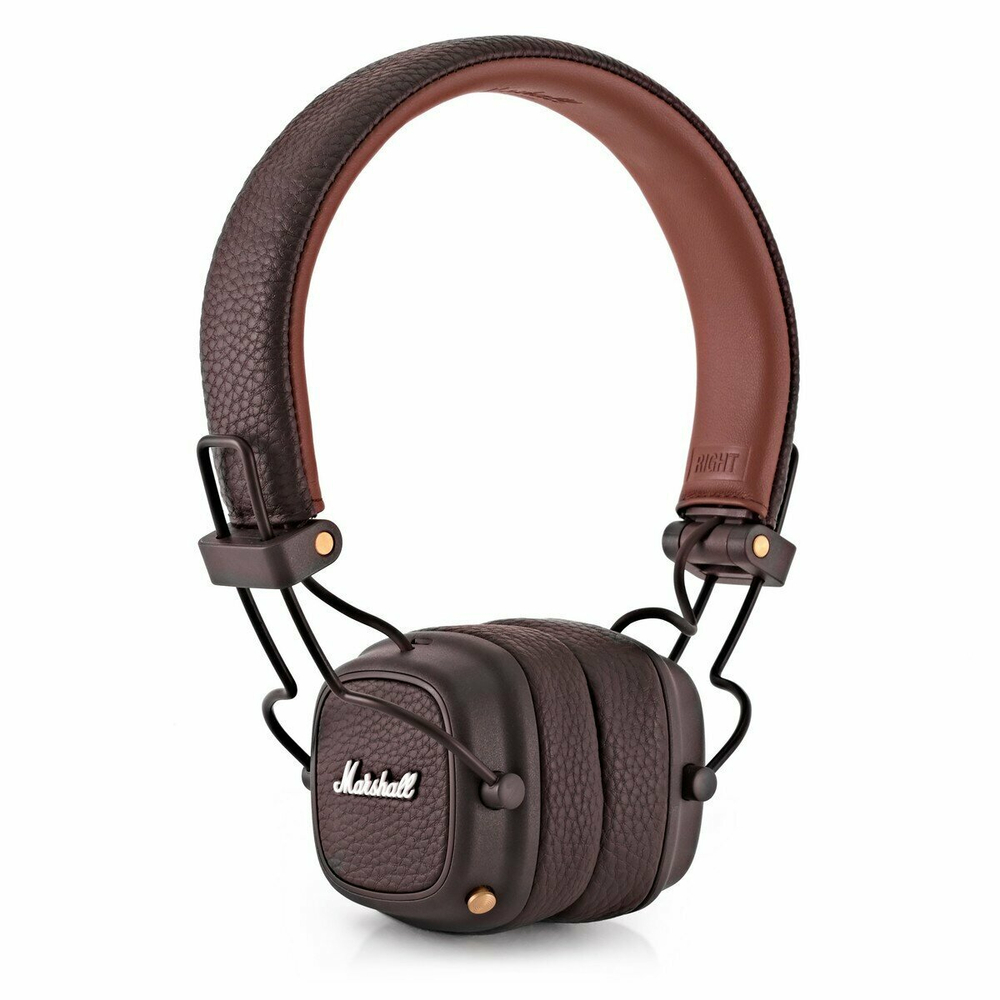 Беспроводные наушники и гарнитуры Marshall MAJOR IV Brown 4, mini jack 3.5 mm, Коричневый