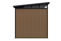 Садовый хозблок из ДПК Black Fox Defender 9x7