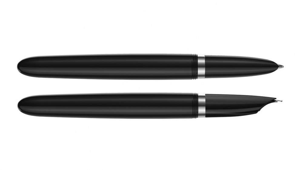 Перьевая ручка Parker 51 CORE BLACK CT, перо: F, цвет чернил: black/blue, в подарочной упаковке.