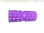 Ролик массажный для йоги MARK19 Yoga Athens 33x14 см фиолетовый