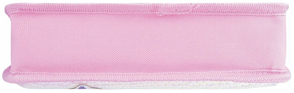 Пенал-косметичка ЮНЛАНДИЯ, 2 отделения, мягкий, пайетки, "Русалка", розовый, 21х6х9 см, 228975