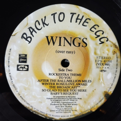 Винтажная виниловая пластинка LP Paul McCartney Wings Back To The Egg (Japan 1979) (No Obi) Spin It On